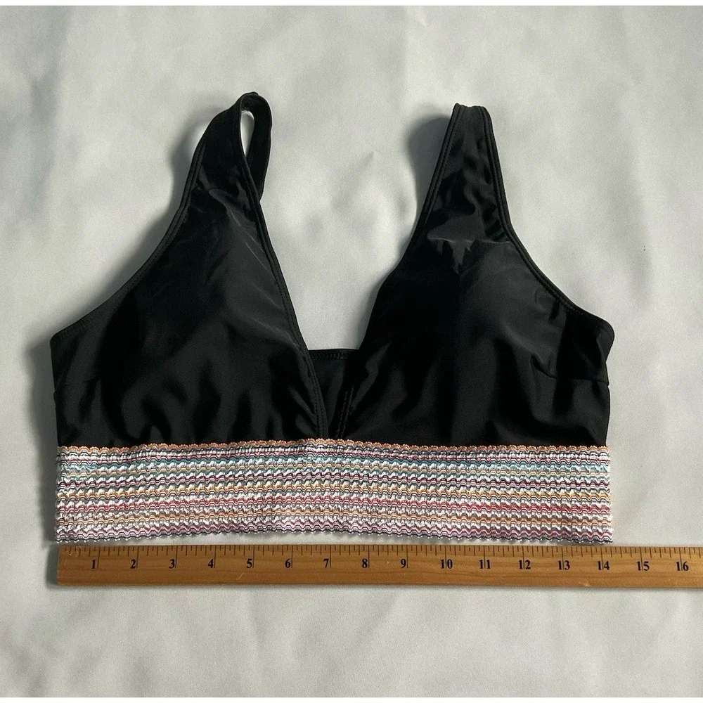 Womens High Waisted Bikini Set 2 Piece Women's Tummy Control Size XL